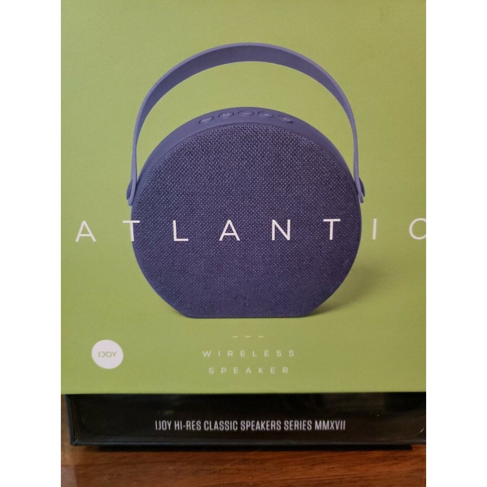 IJOY ATLANTIC WIRELESS BLUETOOTH SPEAKER HI-RES CLASSIC SERIES MMXVII NEW BOXED